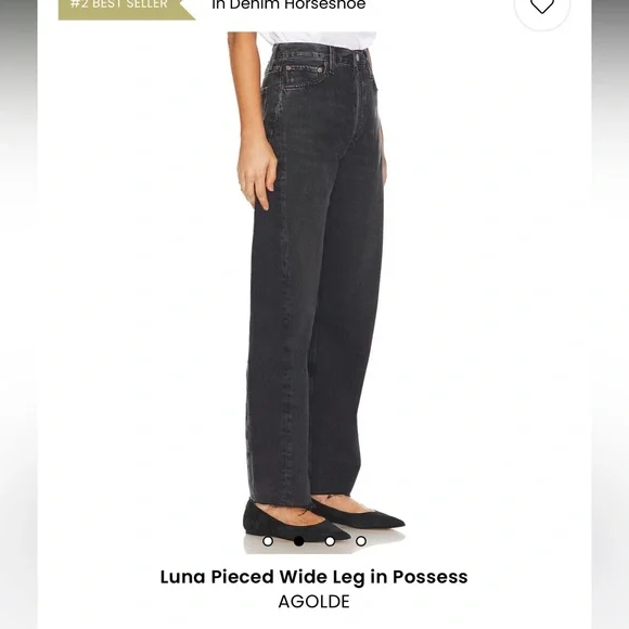 Agolde Women's Jeans in Dark Gray